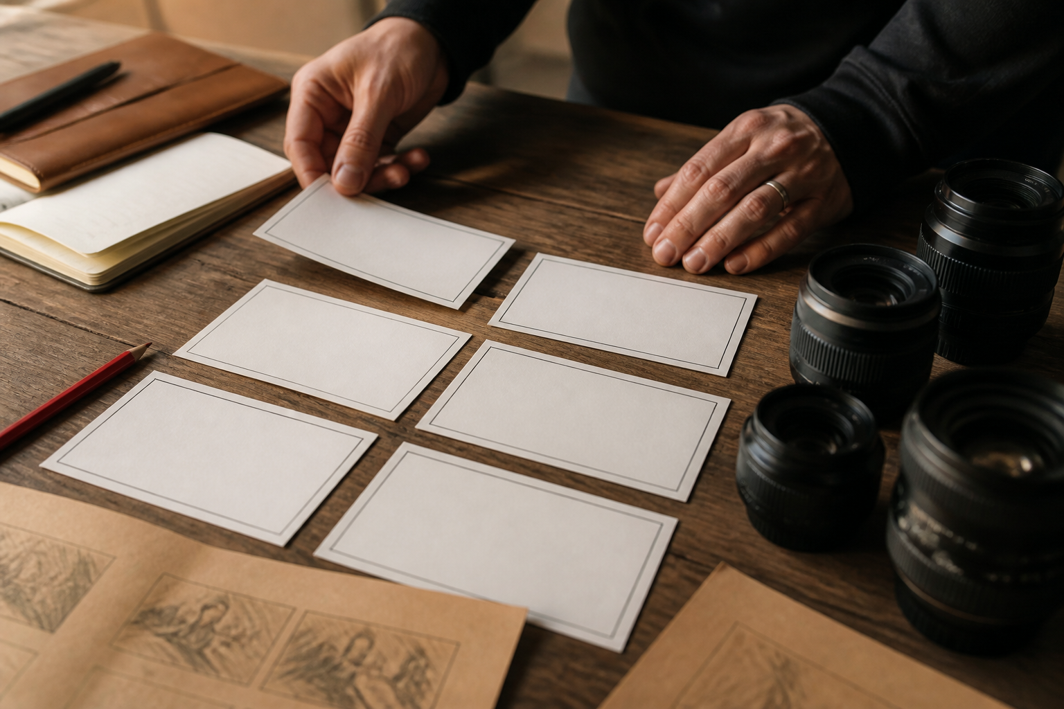 Préparation du storyboard